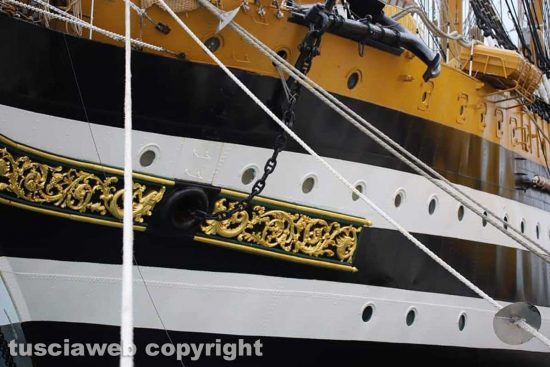 La nave scuola Amerigo Vespucci