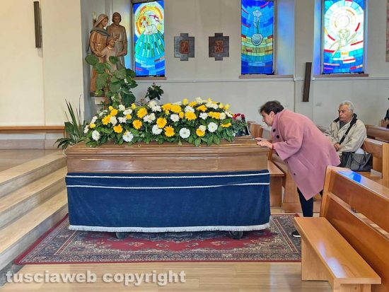 Viterbo - I funerali di Adriana Barbafieri