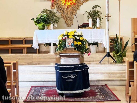 Viterbo - I funerali di Adriana Barbafieri