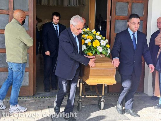 Viterbo - I funerali di Adriana Barbafieri
