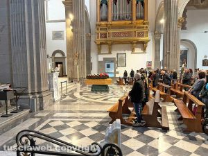 Viterbo - Funerali Raffaele Caiazza