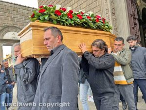 Viterbo - Funerali Raffaele Caiazza
