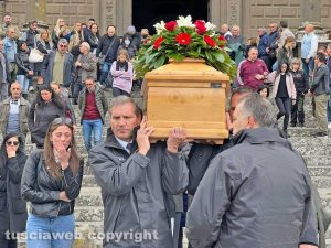 Viterbo - Funerali Raffaele Caiazza