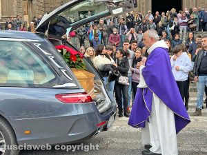 Viterbo - Funerali Raffaele Caiazza