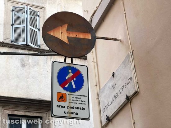 Viterbo - Via Fontanella del suffragio