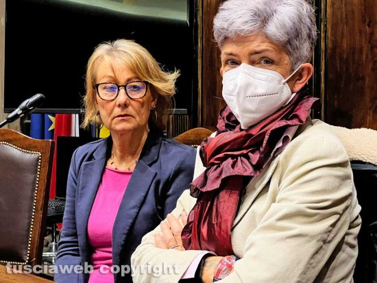 Viterbo - Paola Celletti e Solange Manfredi