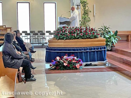 Viterbo - I funerali di Maria Elisa Berti Calabrò