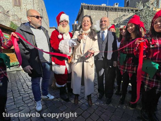 Viterbo - Inaugurazione Christmas Village - L'inaugurazione