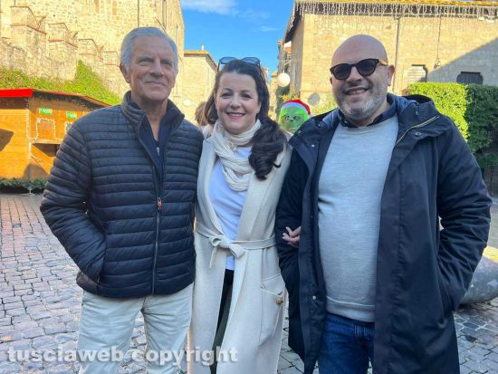 Viterbo - Inaugurazione Christmas Village - L'inaugurazione - Mecarini, Frontini e Radanich