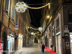 Viterbo - Le luminarie di Natale