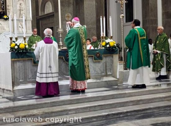 Viterbo - Messa di ringraziamento per il vescovo Lino Fumagalli