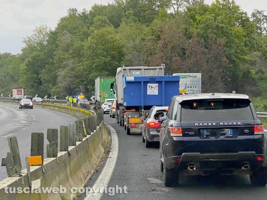 Incidente questa mattina poco dopo le 8 sulla superstrada