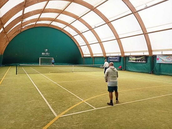 Vetralla - Campionato di tennis "Città di Vetralla", cerimonia di inaugurazione al campo polivalente