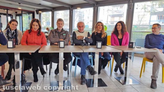Viterbo - La conferenza stampa dell'opposizione in comune