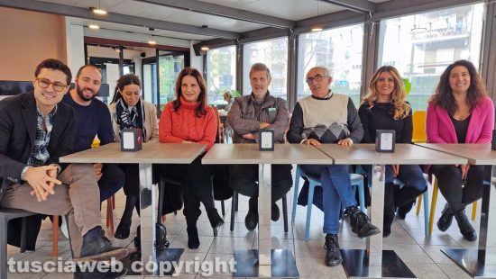 Viterbo - La conferenza stampa dell'opposizione in comune