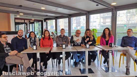 Viterbo - La conferenza stampa dell'opposizione in comune
