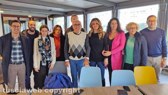 Viterbo - La conferenza stampa dell'opposizione in comune