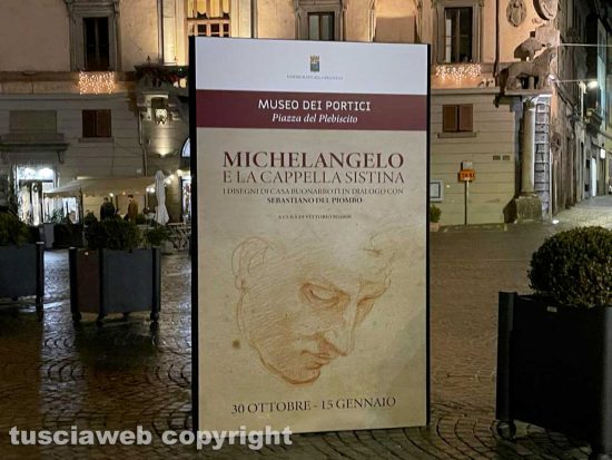 Viterbo – La mostra “Michelangelo e la cappella Sistina”