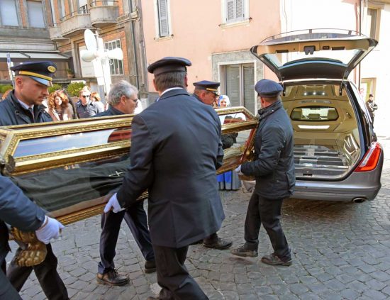 Montefiascone - Il trasporto dell'urna con il corpo di Santa Lucia Filippini