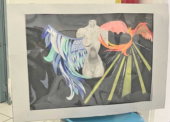Le opere degli studenti dell'Orioli esposte all'ospedale di Montefiascone