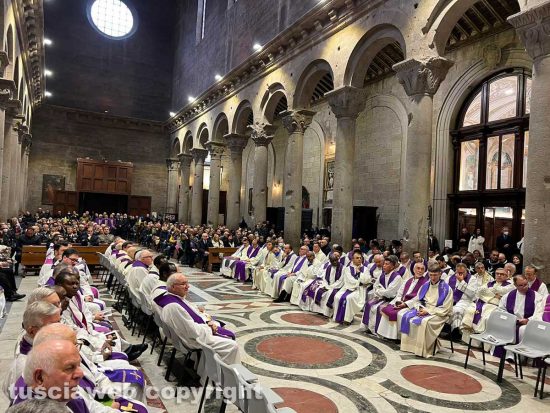 L'arrivo del nuovo vescovo Orazio Francesco Piazza in cattedrale
