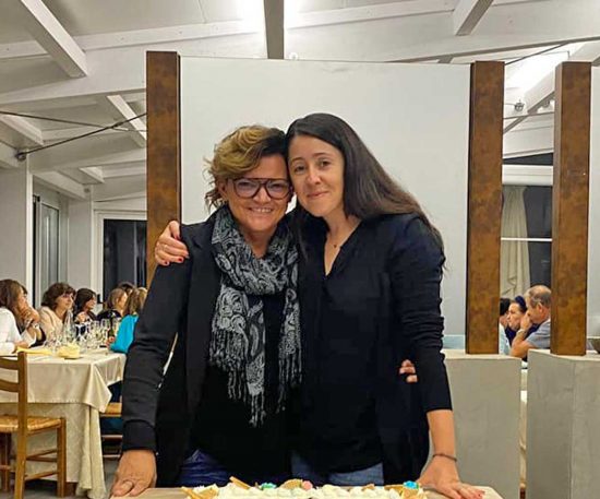 Federica Miralli e Ludovica Cucchi dell’associazione Perché io segno