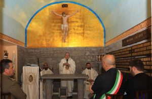 Viterbo - La celebrazione eucaristica in memoria dei caduti dell'Aves