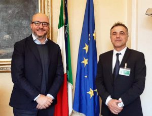 Alberto Tosoni con Mauro Rotelli