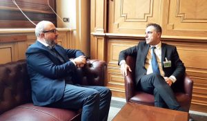 Alberto Tosoni con Mauro Rotelli