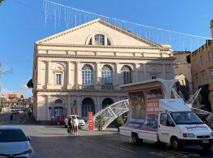 Viterbo - La protesta degli ambulanti del "Mercato di Natale"