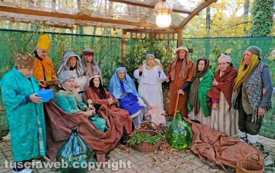 Manziana - Il presepe di Evergreen Residence