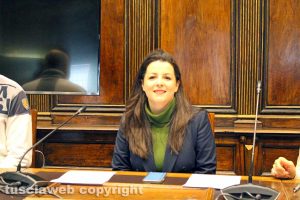Viterbo - La sindaca Chiara Frontini