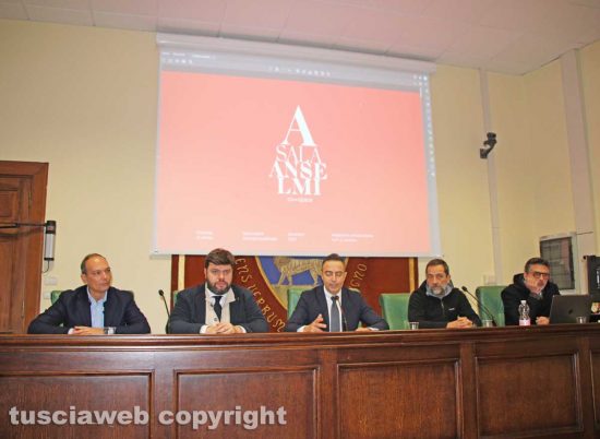 Viterbo - Provincia - Lavori sala Anselmi la conferenza