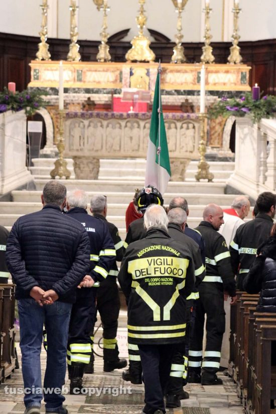 Civita Castellana - I vigili del fuoco festeggiano santa Barbara