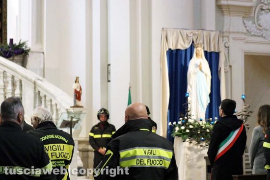 Civita Castellana - I vigili del fuoco festeggiano santa Barbara