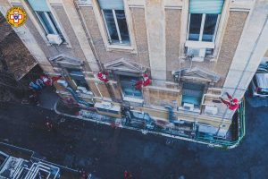 Roma - Babbi Natale del soccorso alpino