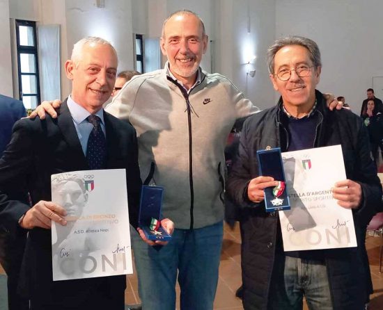 Caprarola - Stelle al merito sportivo, il Coni premia l'Alto Lazio e l'Atletica Nepi
