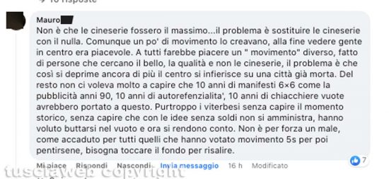 Natale sottotono a Viterbo - I commenti dei cittadini