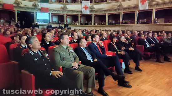 Viterbo - Il concerto della croce rossa con la partecipazione della banda della polizia