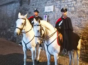 Viterbo - Carabinieri a cavallo