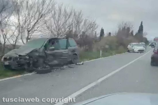 L'incidente sull'Aurelia
