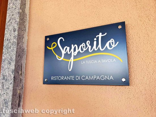 Viterbo - Il ristorante Saporito
