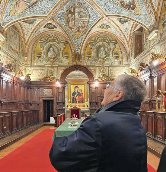 Il nuovo vescovo Piazza in visita a Santa Rosa, alla Quercia, al carcere e a Villa Rosa