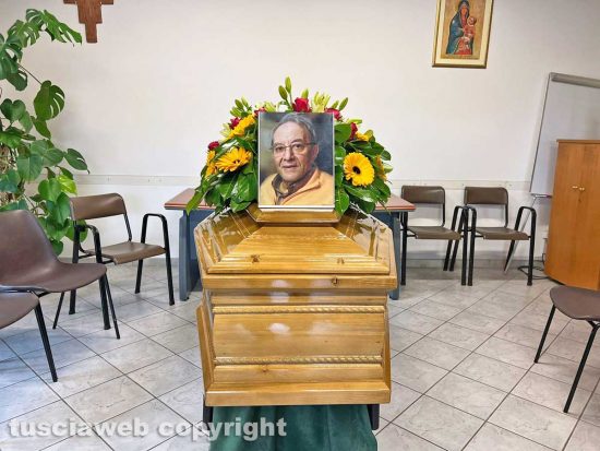 Viterbo - I funerali di Delfino Santaniello