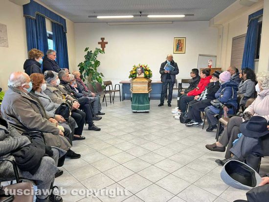 Viterbo - I funerali di Delfino Santaniello
