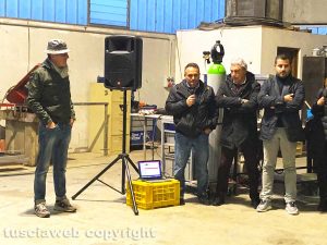 Da sinistra: Brunelli, Turchetti, Santucci e Giampieri