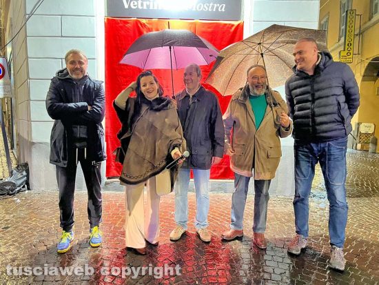 Viterbo - La presentazione di Vetrine in mostra