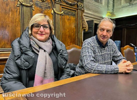 Irene Temperini e Fabrizio Cardoni
