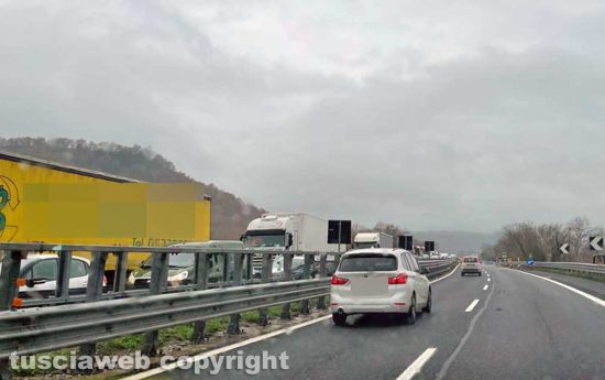 Incidente sull'A1 - La coda