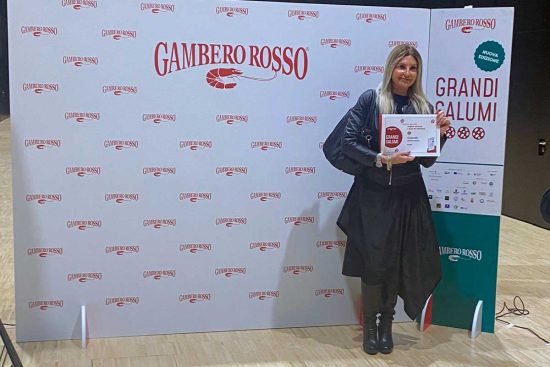 Simonetta Coccia premiata dal Gambero Rosso